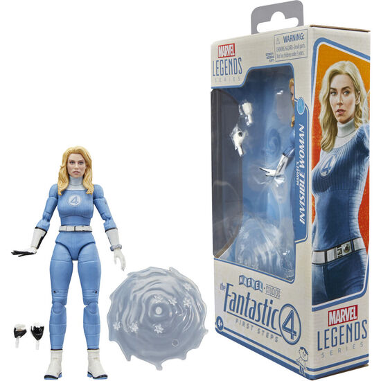 FIGURA MUJER INVISIBLE LOS 4 FANTASTICOS MARVEL 15CM image 1