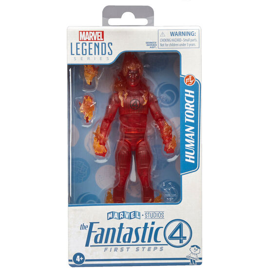 FIGURA ANTORCHA HUMANA LOS 4 FANTASTICOS MARVEL 15CM image 0