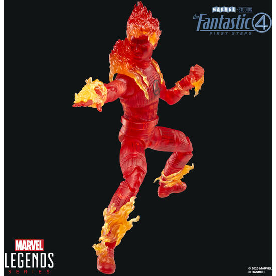 FIGURA ANTORCHA HUMANA LOS 4 FANTASTICOS MARVEL 15CM image 3