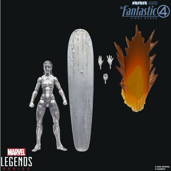 FIGURA ESTELA PLATEADA LOS 4 FANTASTICOS MARVEL 15CM image 2