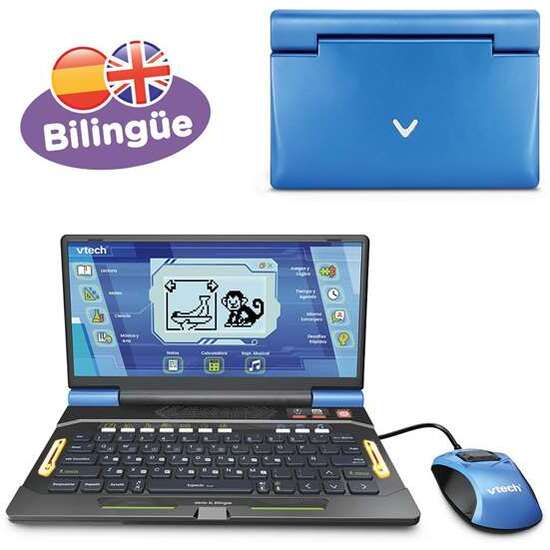 ORDENADOR INTERACTIVO BILINGÜE GENIO XL CON MÁS DE 80 ACTIVIDADES. 38X6,7X30,6 CM image 1