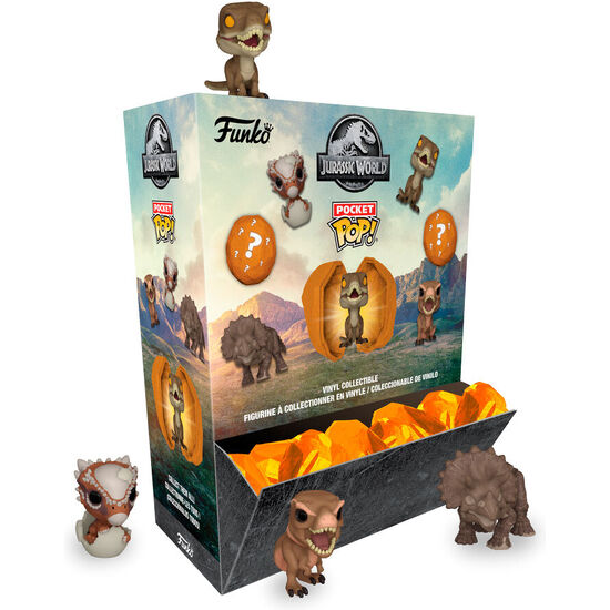 FIGURA POCKET POP AMBER JURASSIC PARK SURTIDO image 0