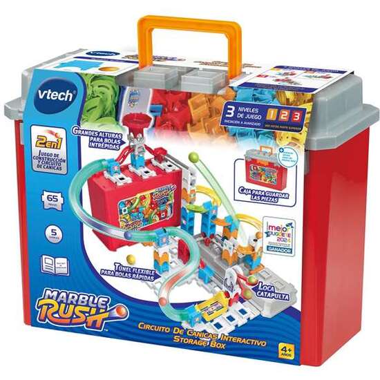 MARBLE RUSH STORAGE BOX NUEVO COLOR ROJO image 0