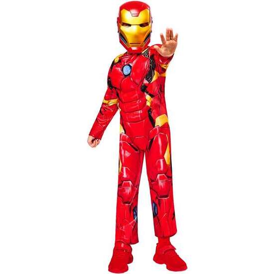 DISFRAZ INFANTIL IRON MAN BLACK LINE TALLA (7-8 AÑOS) image 0