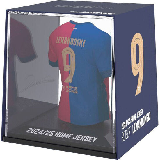 FIGURA MINI CAMISETA LEWANDOWSKI FC BARCELONA image 1