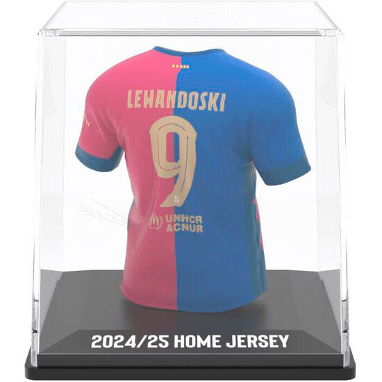 FIGURA MINI CAMISETA LEWANDOWSKI FC BARCELONA image 3