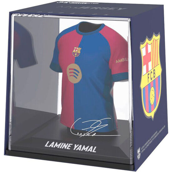 FIGURA MINI CAMISETA LAMINE YAMAL FC BARCELONA image 0