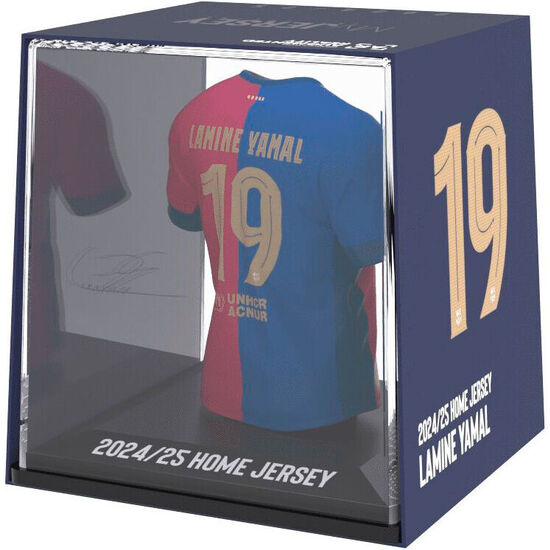 FIGURA MINI CAMISETA LAMINE YAMAL FC BARCELONA image 1