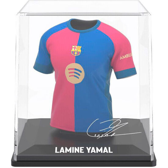 FIGURA MINI CAMISETA LAMINE YAMAL FC BARCELONA image 2