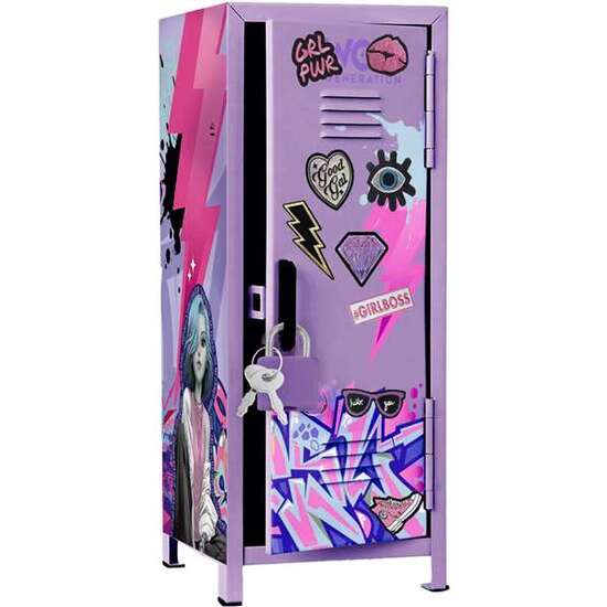 TAQUILLA METALICA CON IMANES Y STICKERS  WOW GENERATION image 0