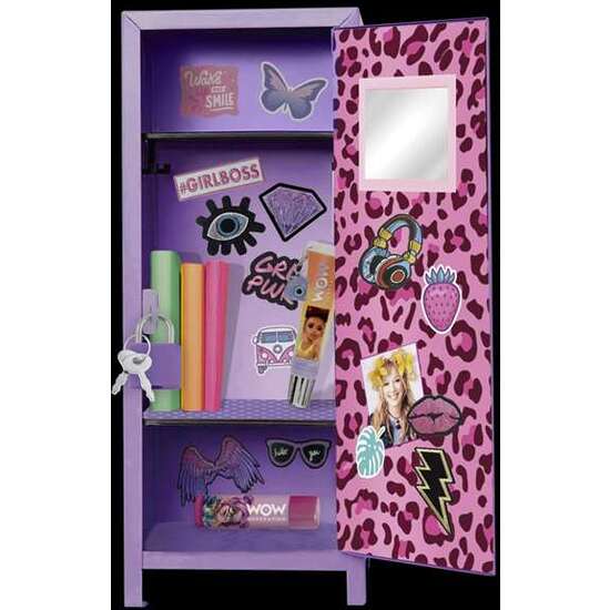TAQUILLA METALICA CON IMANES Y STICKERS  WOW GENERATION image 2