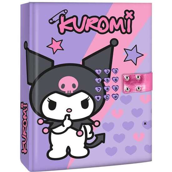 DIARIO SECRETO ELECTRONICO CON SONIDO KUROMI image 0