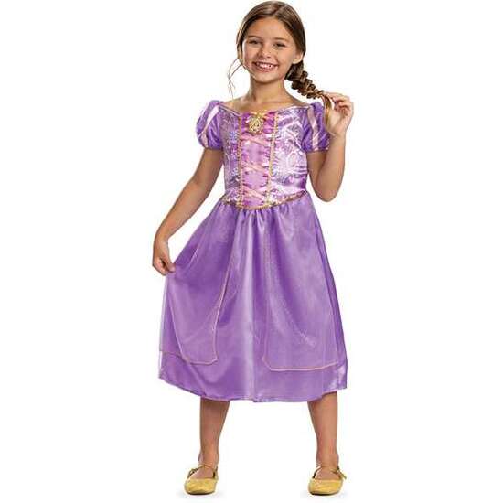 DISFRAZ RAPUNZEL DISNEY PRINCESAS TALLA  M (7-8) image 1