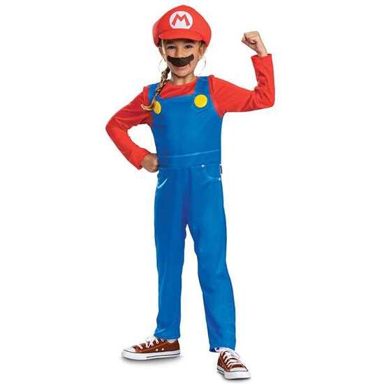 DISFRAZ SUPER MARIO ELEVATED FANCY DRESS  TALLA S (4-6) image 0