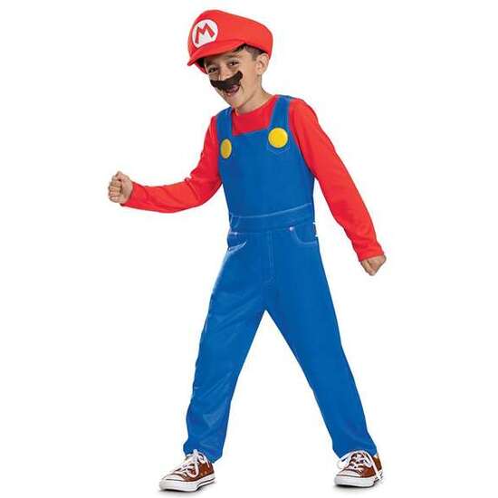 DISFRAZ SUPER MARIO ELEVATED FANCY DRESS  TALLA S (4-6) image 2