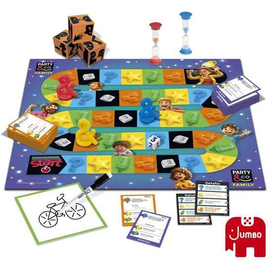 JUEGO PARTY & CO. FAMILY. JUEGO DE MESA PARA TODA LA FAMILIA CON DOS NIVELES DE DIFICULTAD image 3