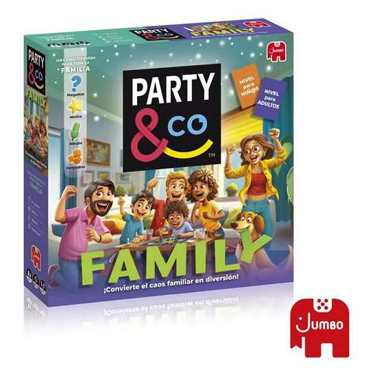 JUEGO PARTY & CO. FAMILY. JUEGO DE MESA PARA TODA LA FAMILIA CON DOS NIVELES DE DIFICULTAD image 5