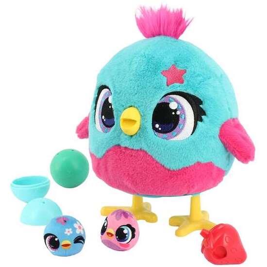PELUCHE INTERACTIVO FUNTASY FAMILY - CHICK-A-BOO. LA MAMÁ GALLINA QUE INCUBA LOS HUEVOS. INCLUYE ACCESORIOS. 15X18X18 CM image 5