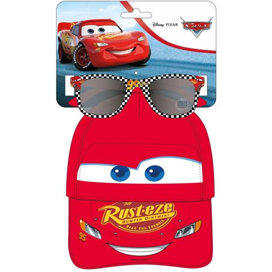 GORRA SET GAFAS DE SOL CARS image 0