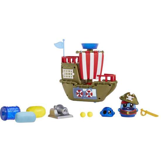 PLASTILINA DOHKINS BARCO PIRATA.¡NUEVA PLASTILINA QUE NO SE SECA! INCLUYE BARCO PIRATA,MOLDES, PLATILINA Y ACCESORIOS. image 1