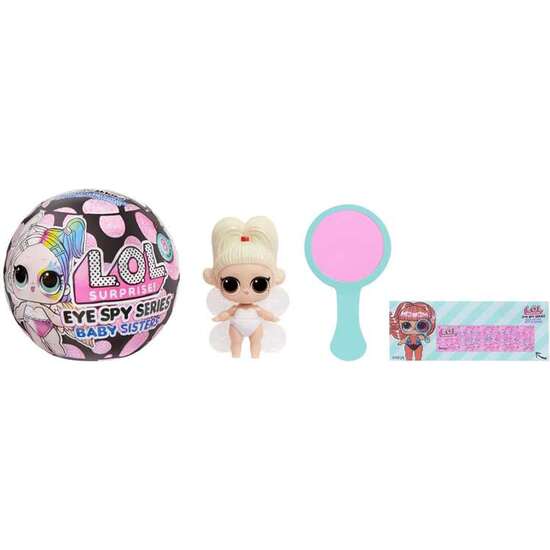 BOLA SORPRESA L.O.L SURPRISE EYE SPY TOTS. MOJALA EN AGUA FRÍA Y DESCUBRE SU IDENTIDAD! image 1