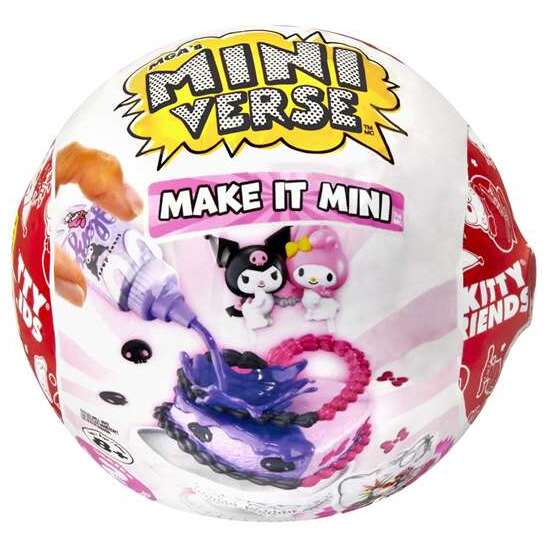 BOLA KIT MINIVERSE HELLO KITTY CON TODOS SUS AMIGOS. image 0