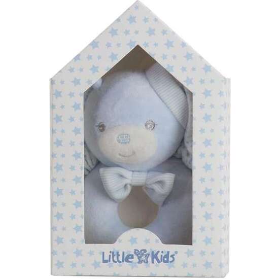SONAJERO OSITO SWEET ESTRELLAS 16CM AZUL CAJA CASITA image 1