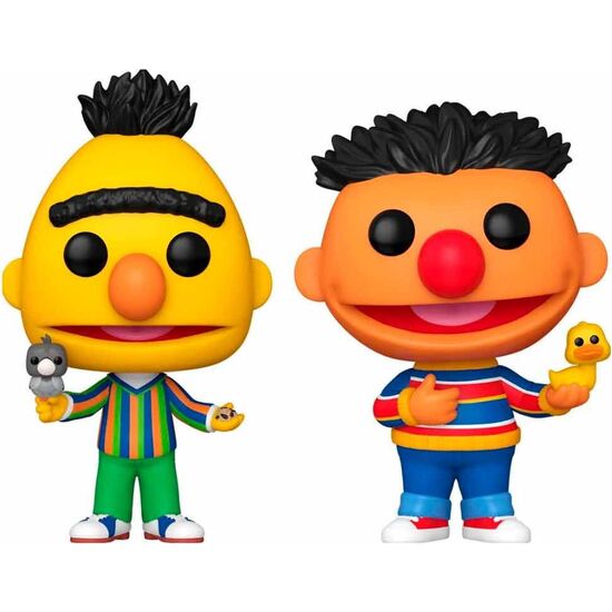 BLISTER 2 FIGURAS POP BARRIO SESAMO EPI Y BLAS EXCLUSIVE image 0