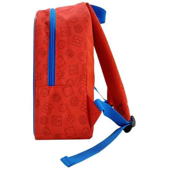 SUPERMARIO MOCHILA PREESCOLAR 3D EVA. INTERIOR TOTALMENTE FORRADO. ESPALDERA ACOLCHADA. TIRANTES, AJUSTABLES Y ACOLCHADOS42 X 31 X 13.5 CM. image 3