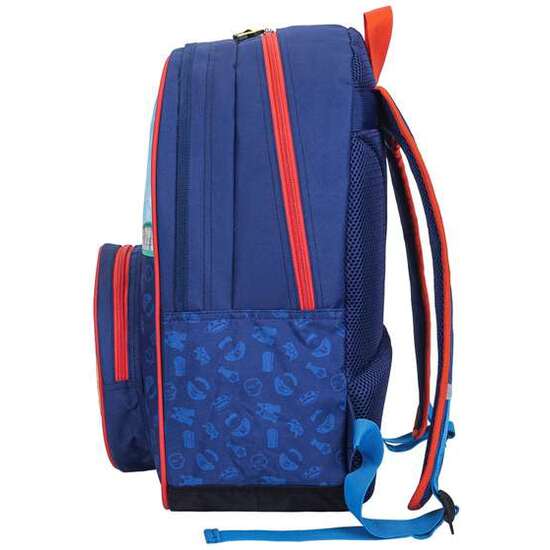 SUPER MARIO MOCHILA. BOLSILLO FONTAL REDONDO. INTERIOR TOTALMENTE FORRADO Y PERSONALIZADO.28 X 23 X 10 CM. image 4