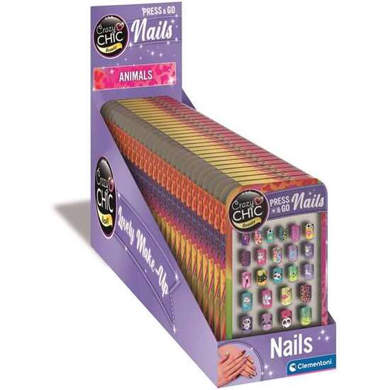 PRESS & GO NAILS - ANIMALS DISPLAY image 1