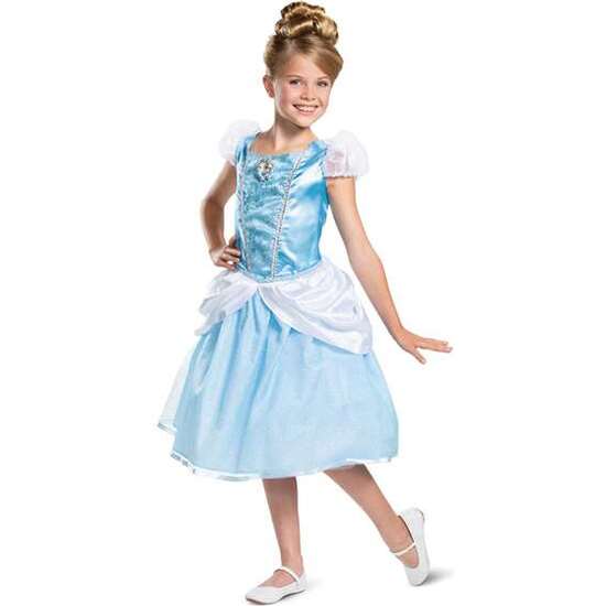 DISFRAZ DISNEY PRINCESAS DISFRAZ CENICIENTA DELUXE   S (5 - 6) image 0