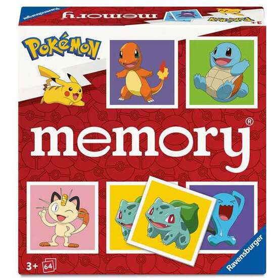 JUEGO MEMORY POKÈMON. 64 CARTAS. image 0
