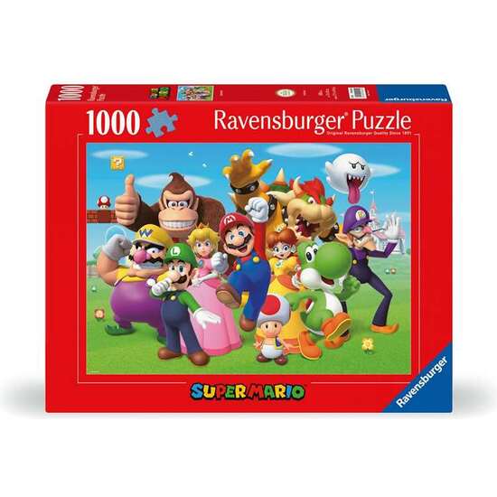PUZZLE 1000 PIEZAS SUPER MARIO. image 0