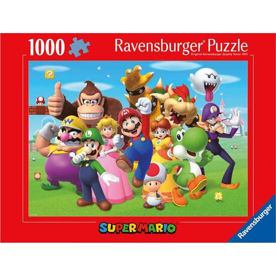 PUZZLE 1000 PIEZAS SUPER MARIO. image 1