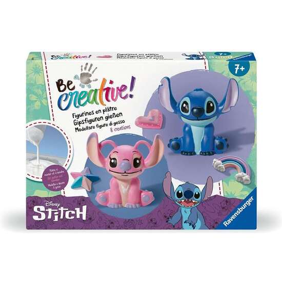 JUEGO BE CREATIVE MAXI . CREACIONES EN YESO STITCH. image 0