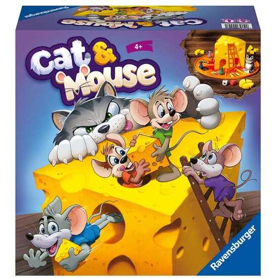 JUEGO CAT & MOUSE. SE EL PRIMERO EN RECOGRE 5 CUÑAS DE QUESO Y GANA! image 0