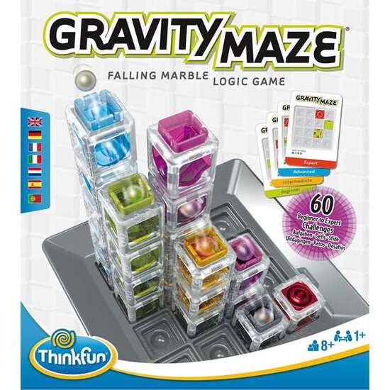 JUEGO GRAVITY MAZE. ESCOGE UNA CARTA Y DISPÓN LAS TORRES EN EL TABLERO COMO SE INDICA!! image 1