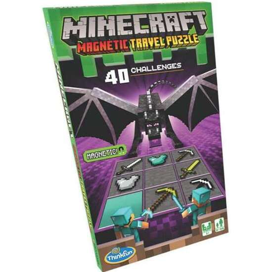 JUEGO DE LÓGICA MINECRAFT 40 DESAFÍOS. image 0