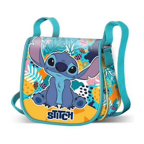BOLSO MUFFIN MINI LILO Y STITCH COLORS 16,5 X6 X16,5 CM image 0