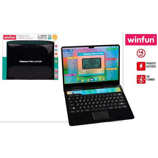 ORDENADOR PORTATIL ACTIVIDADES CON LUCES Y SONIDOS. WINFUN image 0