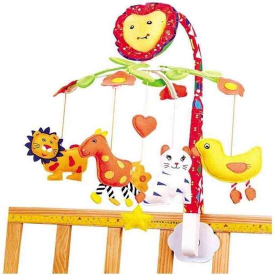 MOVIL CUNA MUSICAL ANIMALITOS image 0
