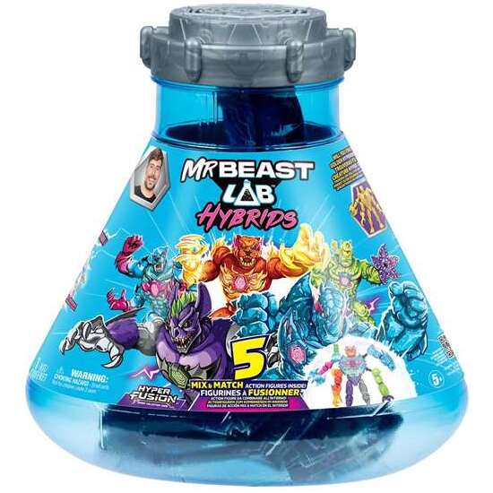 FIGURA MRBEAST LAB HYBRID.CON 10 PUNTOS DE ARTICULACIÓN Y 10 CM DE ALTO image 0
