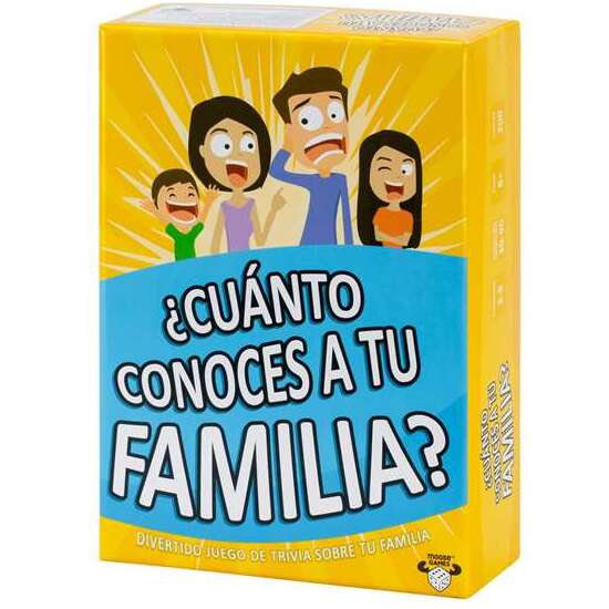 JUEGO DE CARTAS ¿CUÁNTO CONOCES A TU FAMILIA? image 0
