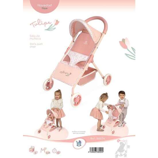 SILLA DE MUÑECA 4 RUEDAS - PARA MUÑECAS DE HASTA 50 CM. image 4