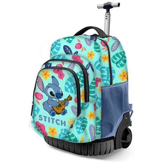 MOCHILA TROLLEY GTS FAN LILO Y STITCH GUITAR 32 X27 X47 CM image 0