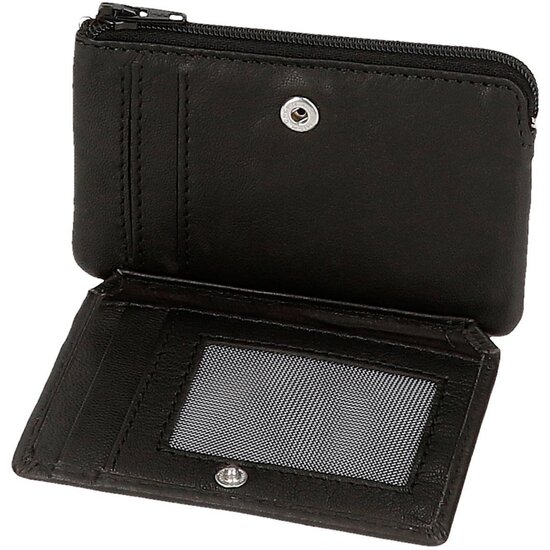 ADEPT CARTERA CON MONEDERO PIEL ALAN NEGRO image 3