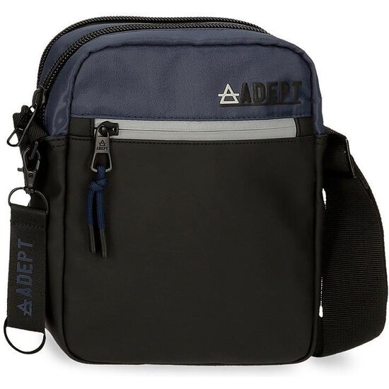 ADEPT BOLSO BANDOLERA POLIÉSTER Y PU ARKER AZUL image 0
