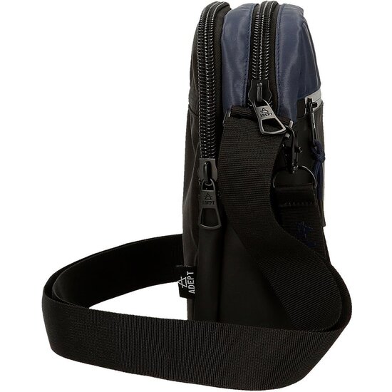 ADEPT BOLSO BANDOLERA POLIÉSTER Y PU ARKER AZUL image 4