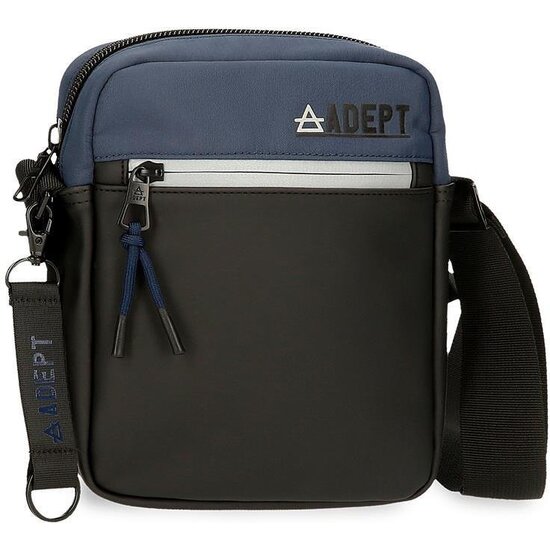 ADEPT BOLSO BANDOLERA POLIÉSTER Y PU ARKER AZUL image 0
